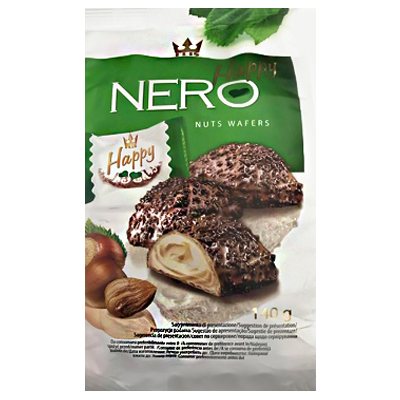 Flis Happy Nero Hazelnut Wafers