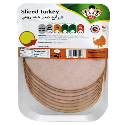 Zaad Sliced Turkey