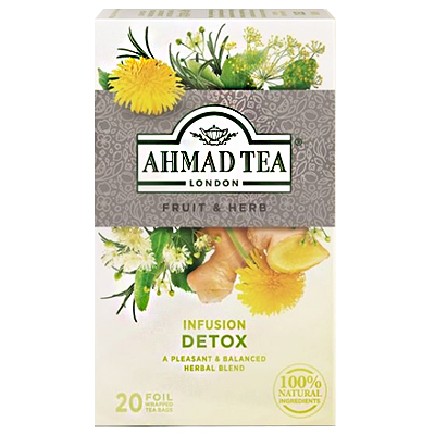 Ahmad Tea fruit & Herb infusion detox 20pcs