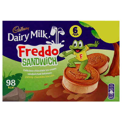 Cadbury Dairy Milk Freddo Sandwich 6 Pcs