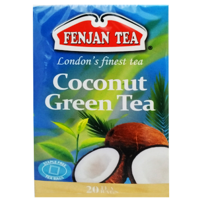 Fenjan Tea Coconut Green Tea 20 Pcs