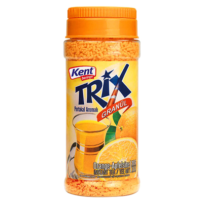 Kent trix orange flavored