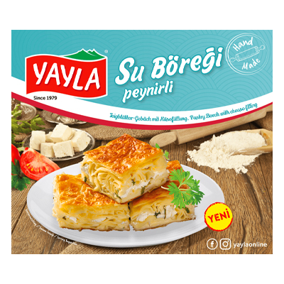 Yayla Su Boregi with Cheese