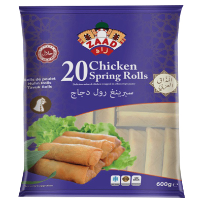 Zaad Chicken Spring Rolls