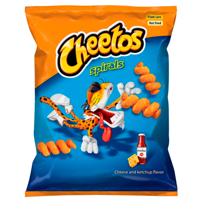 Cheetos Cheese with Ketchup