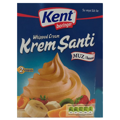 KENT WHIPPED CREAM BANANA 2pcs