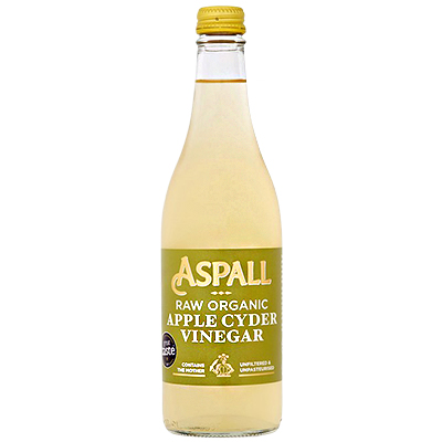 Aspall raw organic apple cyder vinegar