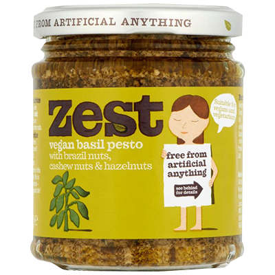 Zest Vegan Basil Pesto