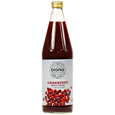 Biona organic cranberry juice