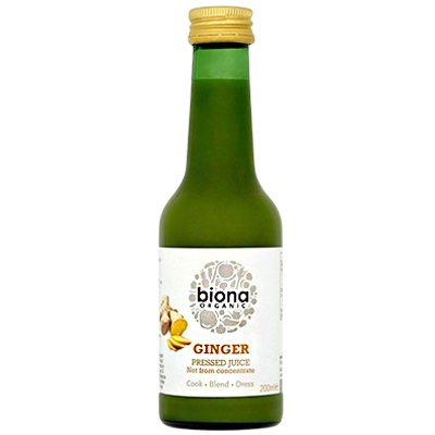 Biona organic ginger pressed juice