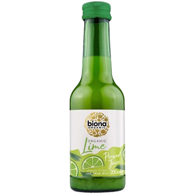 Biona organic lime pressed juice