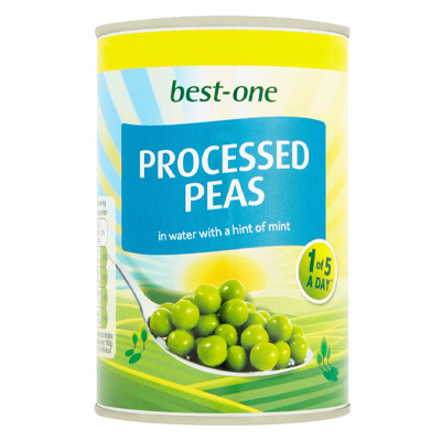 Best-one processed peas