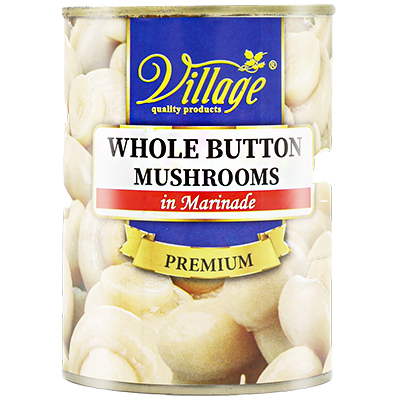 Village whole button mushrooms