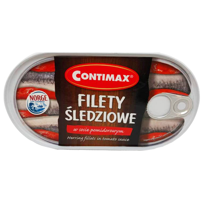 Contimax herring fillets in tomato sauce