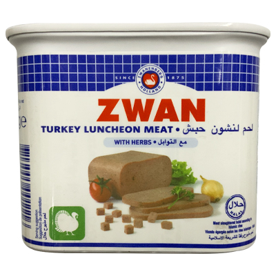 Zwan turkey luncheon meat with herbs