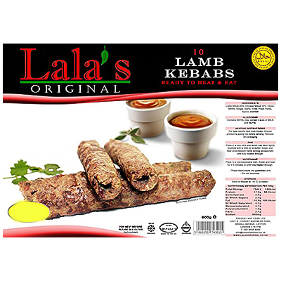 Lalas Lamb Kebabs