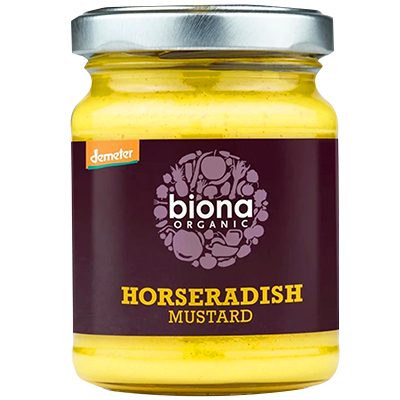 Biona organic Horseradish mustard