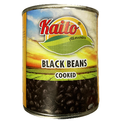 Kaito black beans cooked