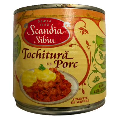 Scandia Sibiu Tochitura de porc