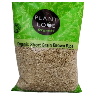 Plant Love Organic Short Grain Brown Rice