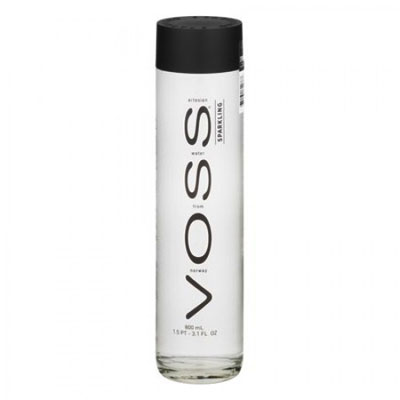 Voss Artesian Sparkling Water Glass Bottle