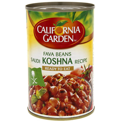 California Garden Fava Beans - Saudi Koshna Recipe