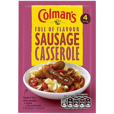 Colmans Sausage Casserole Mix