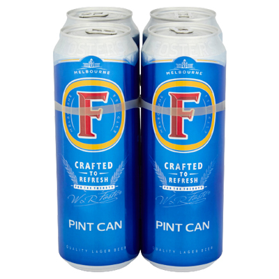 Fosters Pint Can