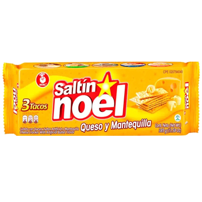 Saltin Noel Cheese & Butter Crackers