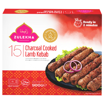 Zulekha Charcoal Cooked Lamb Kebab