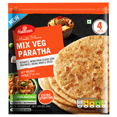 Haldirams Mix Veg Parathas