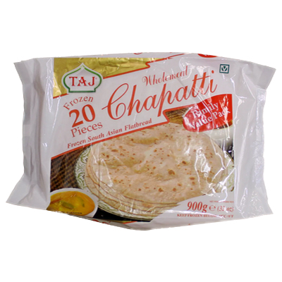 Taj Wholemeal Chapatti Frozen