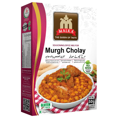 Malka Murgh Cholay