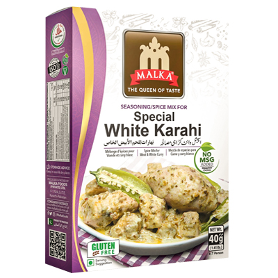 Malka Special White Karahi