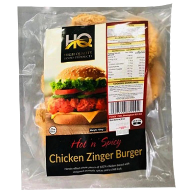 HQ Chicken Zinger Burger