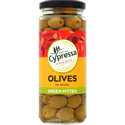 Cypressa Green Pitted Olives