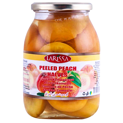 Larissa Peeled Peach Halves