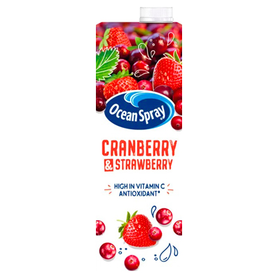 Ocean spray cranberry & strawberry