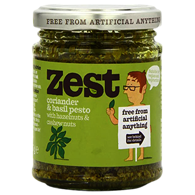 Zest Coriander And Basil Pesto