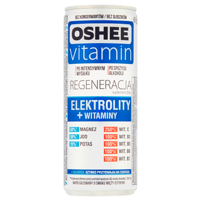 Oshee recovery energy drink