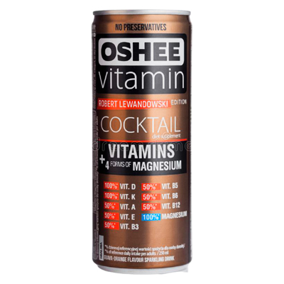 Oshee cocktail energy drink