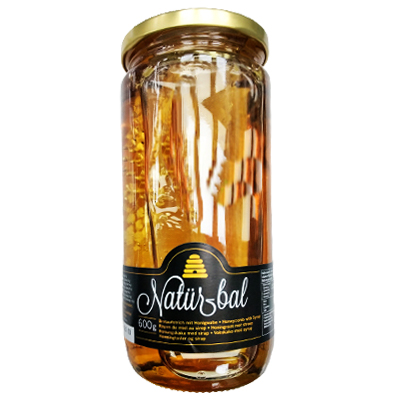 Natur Bal Honeycomb With Syrup