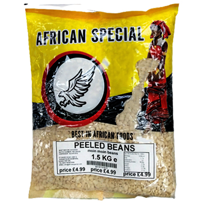 African Special Peeled Beans