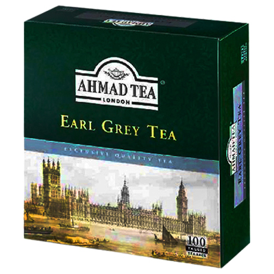 Ahmad Tea Earl Grey Tea 100 Tea bags