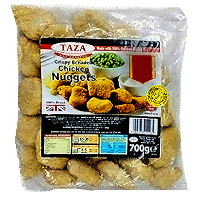 Taza Crispy Breaded Chicken Nuggets