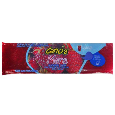 Canoa mora Blackberry pulp