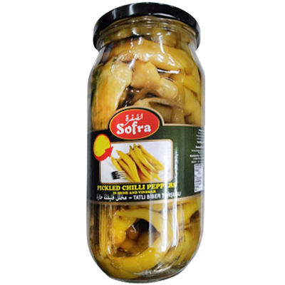 Sofra pickled chilli peppers