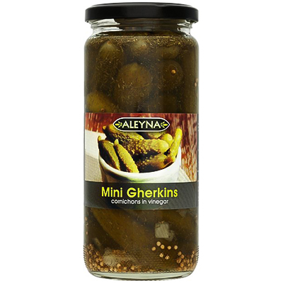 Aleyna Mini Gherkins Cornichons In Vinegar