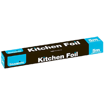 Snappies Aluminium / Kitchen Foil 300mm X 5m