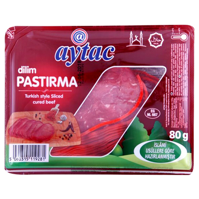 Aytac Dilim Pastirma Sliced Beef